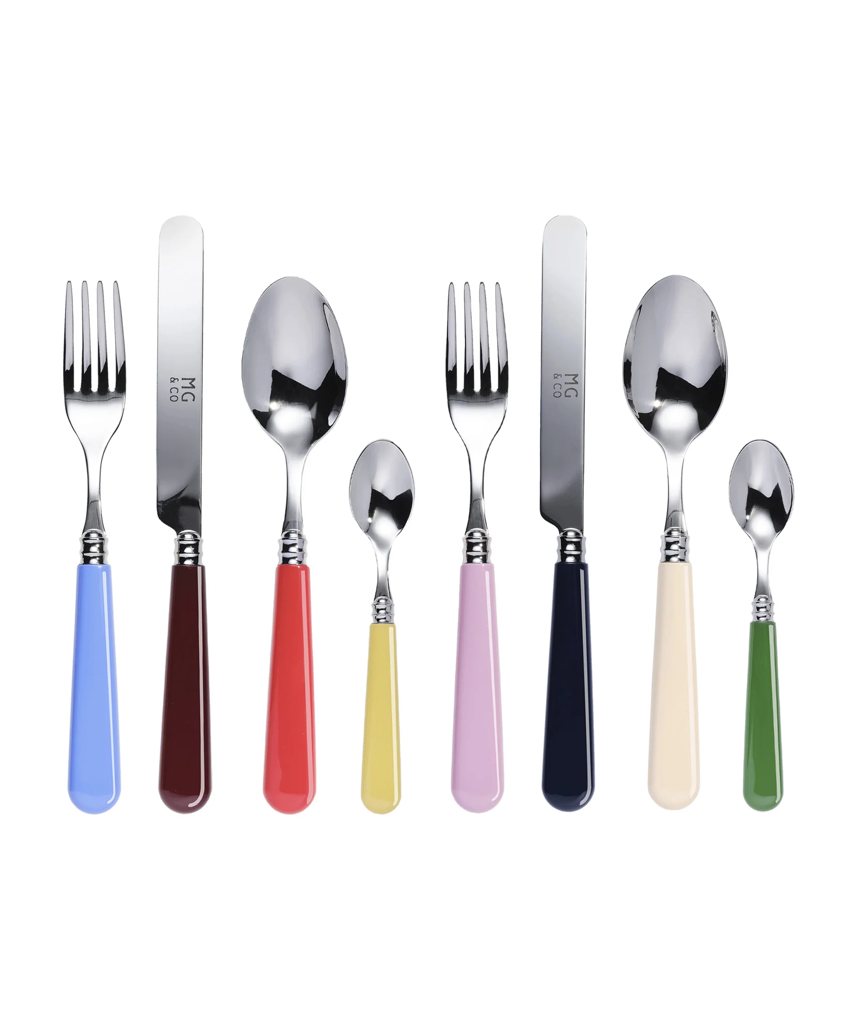 8 Piece Cutlery Set, Rainbow - Image 3