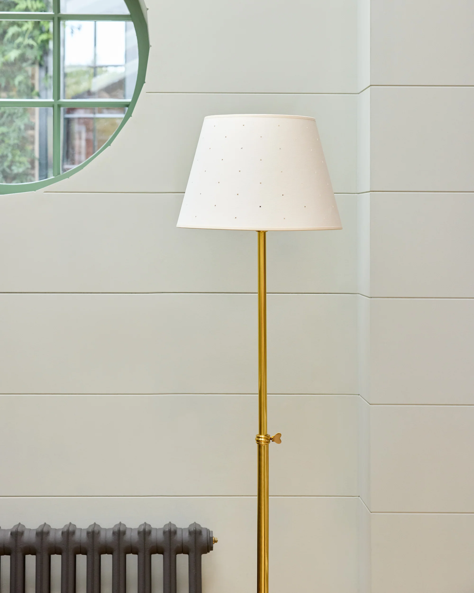 Adjustable Floor Lamp, Brass - Image 3