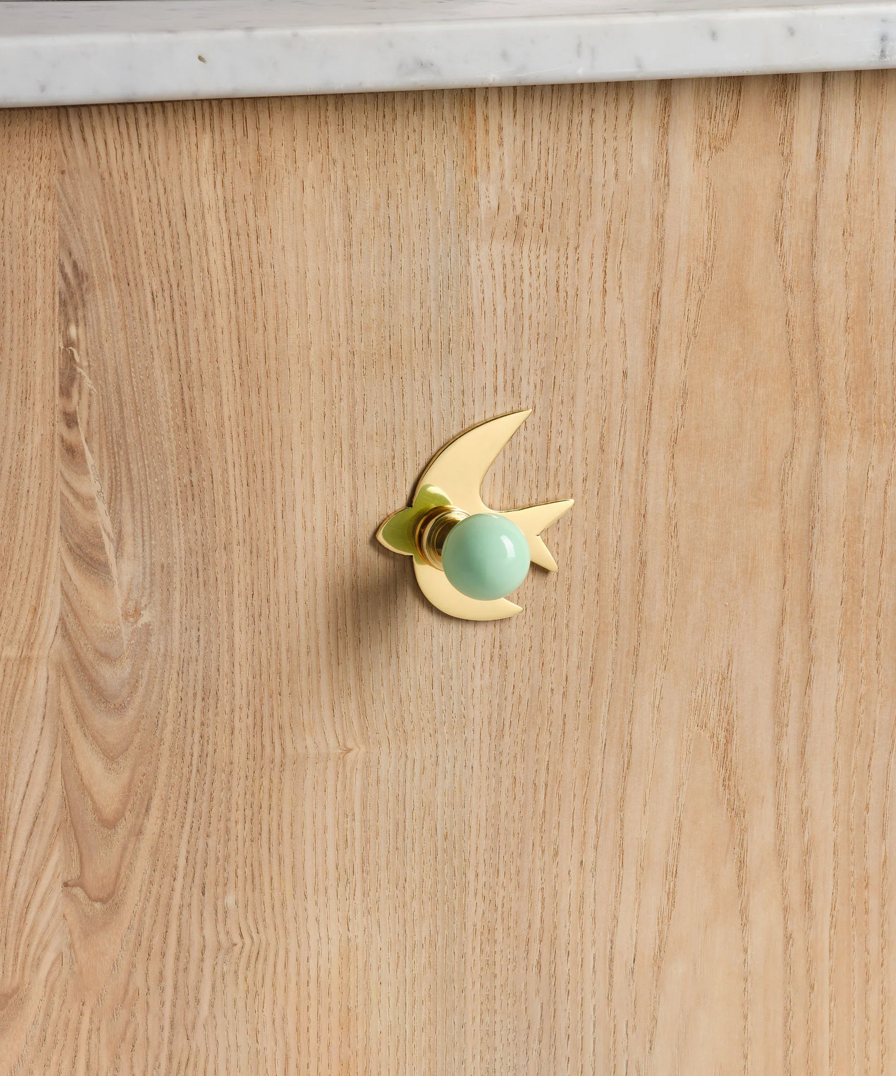 Bird Backplate, Polished Brass - Image 4