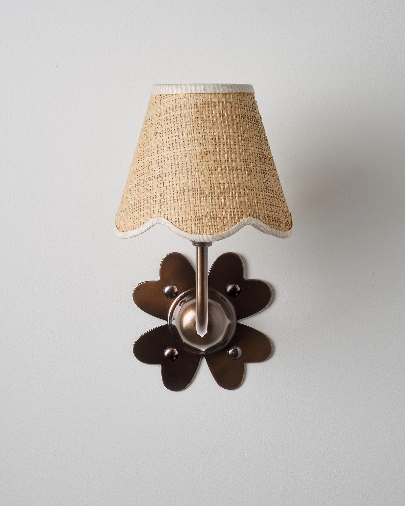 Clover Wall Light, Blackened Bronze - Image 4