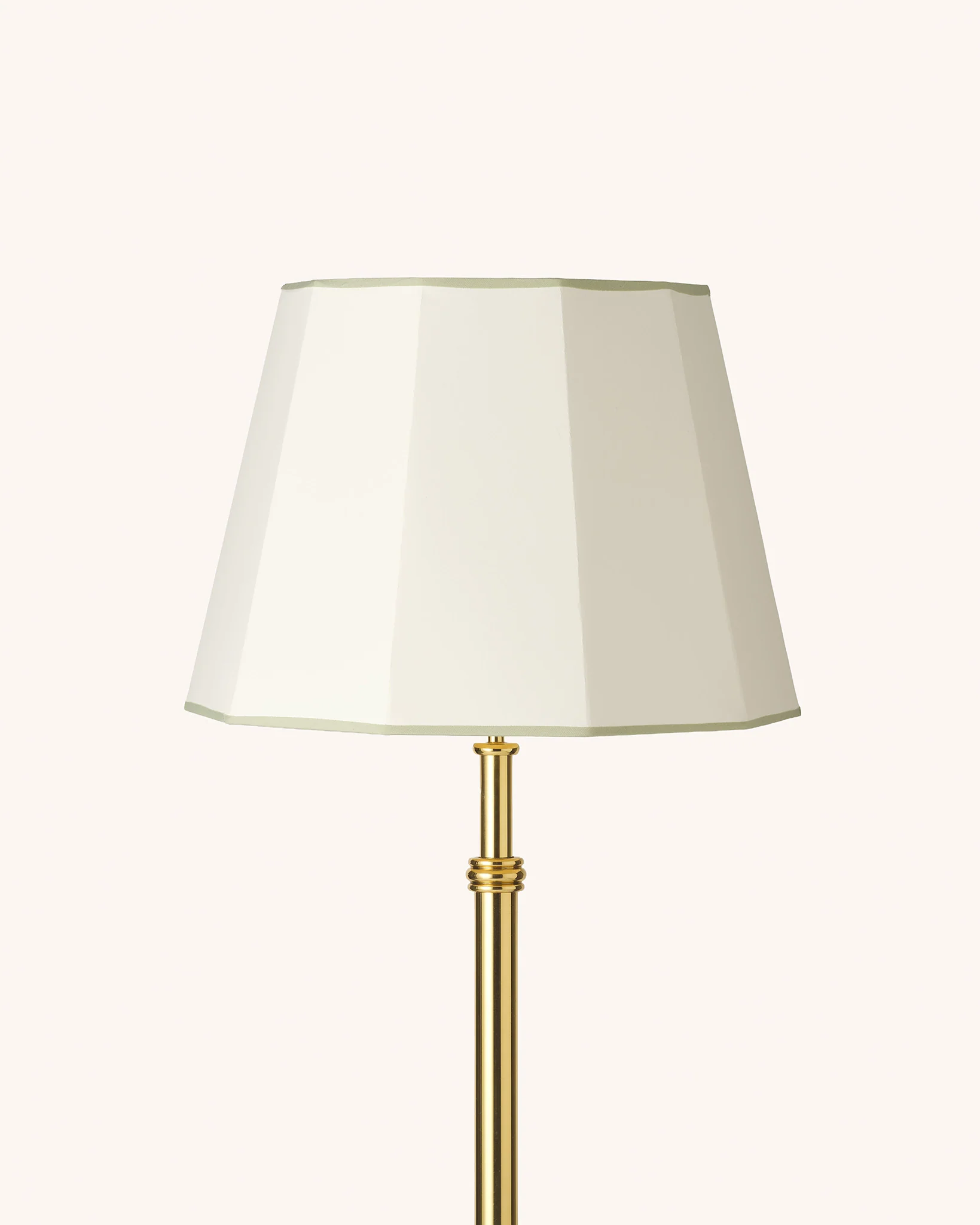 Facetted Lampshade, Pistachio, Medium - Image 3