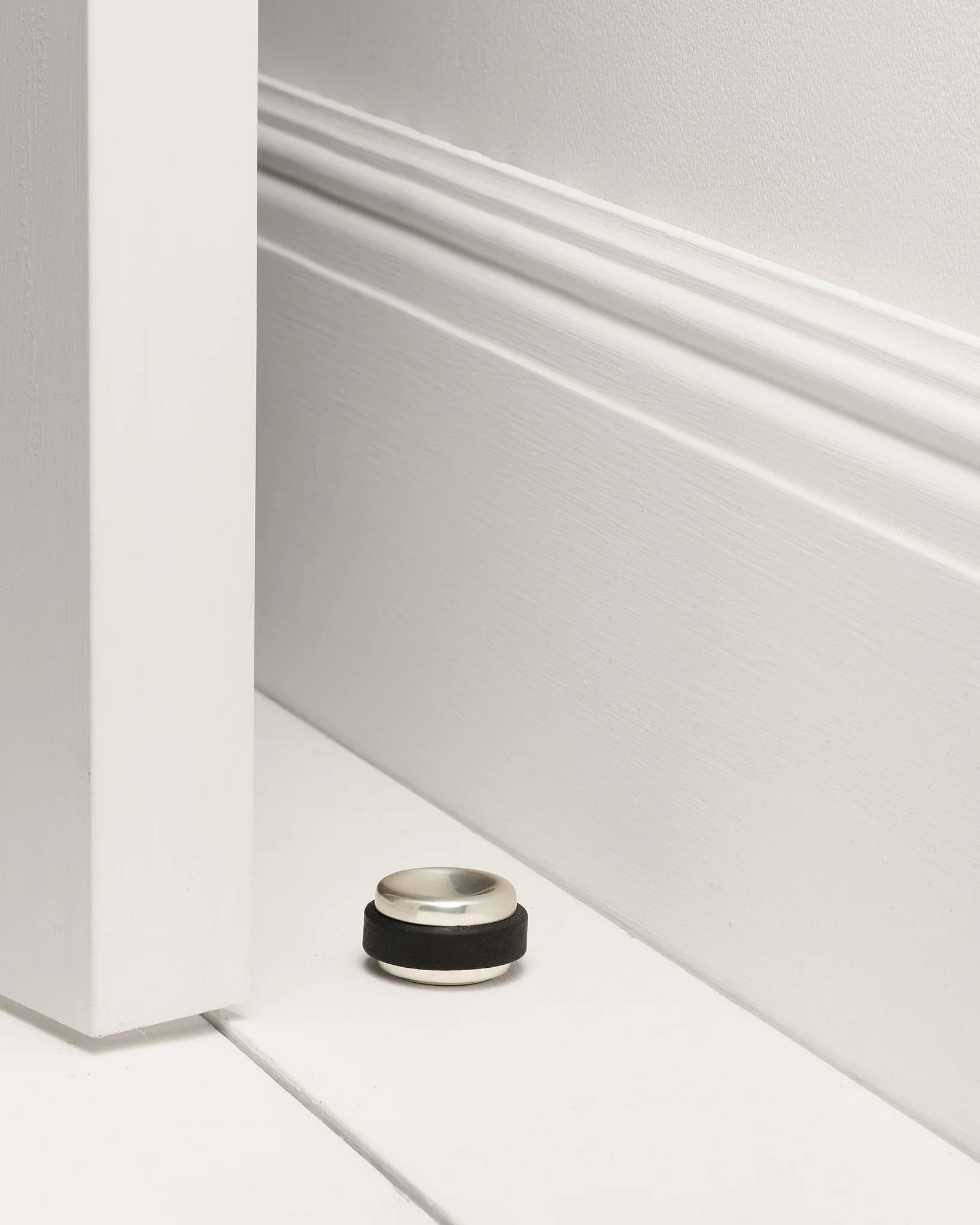 Floor Door Stop, Brushed Nickel - Image 4