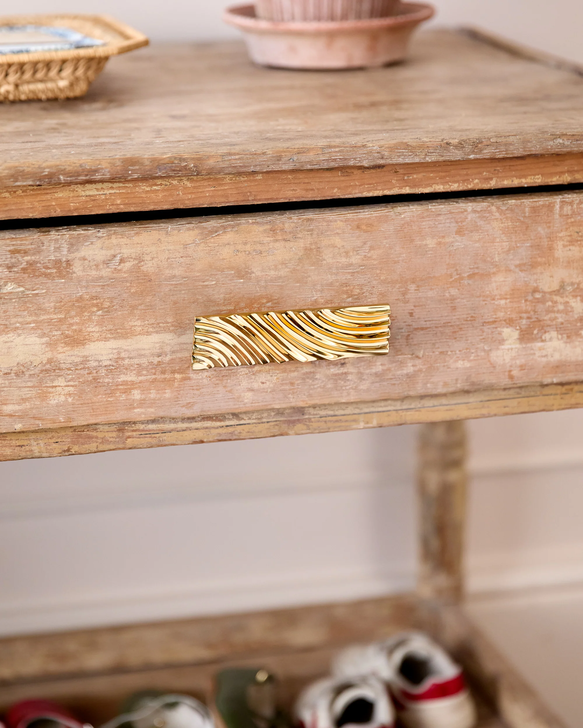 Medano Handle, Polished Brass - Image 3