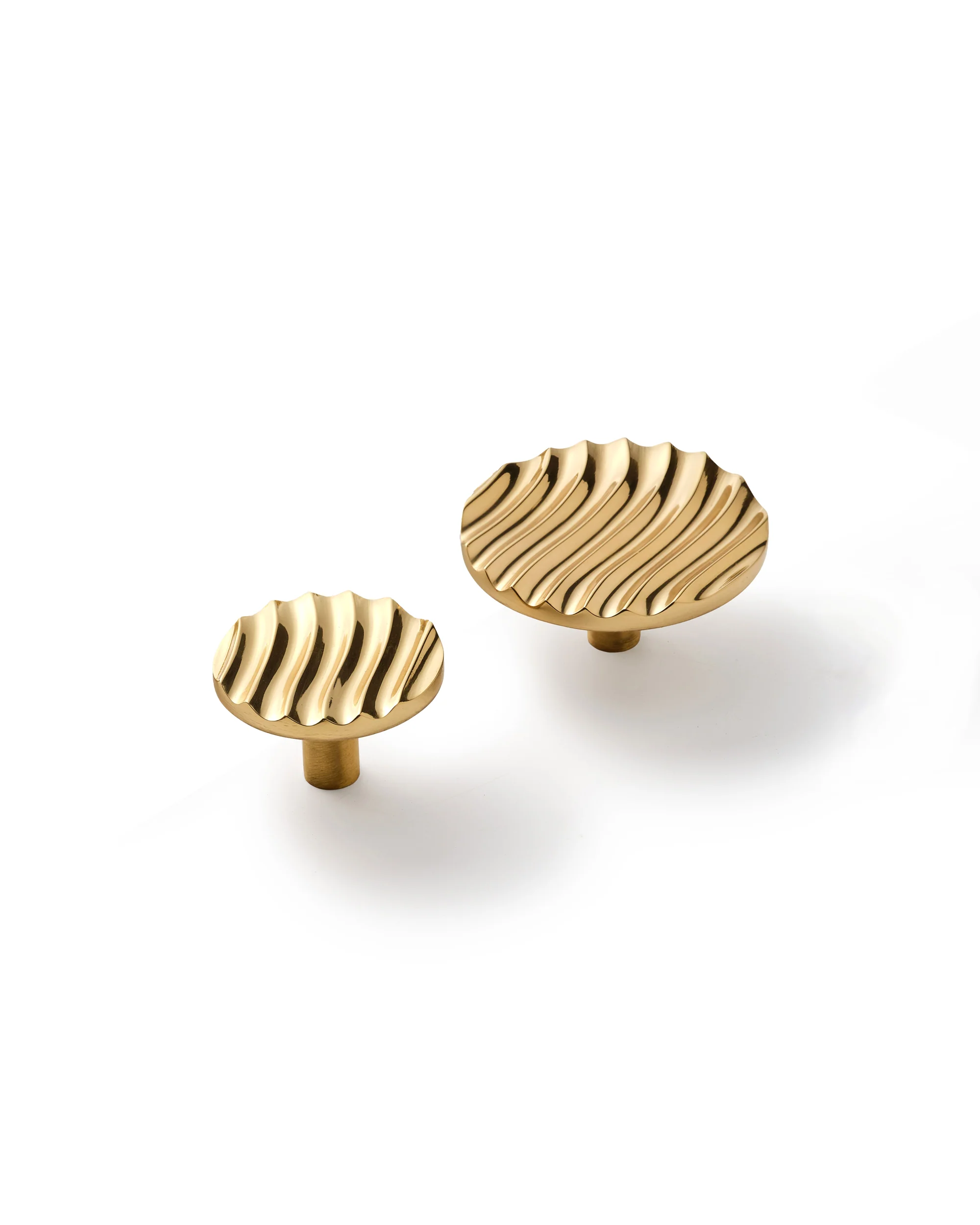 Medano Knob, Polished Brass - Image 6