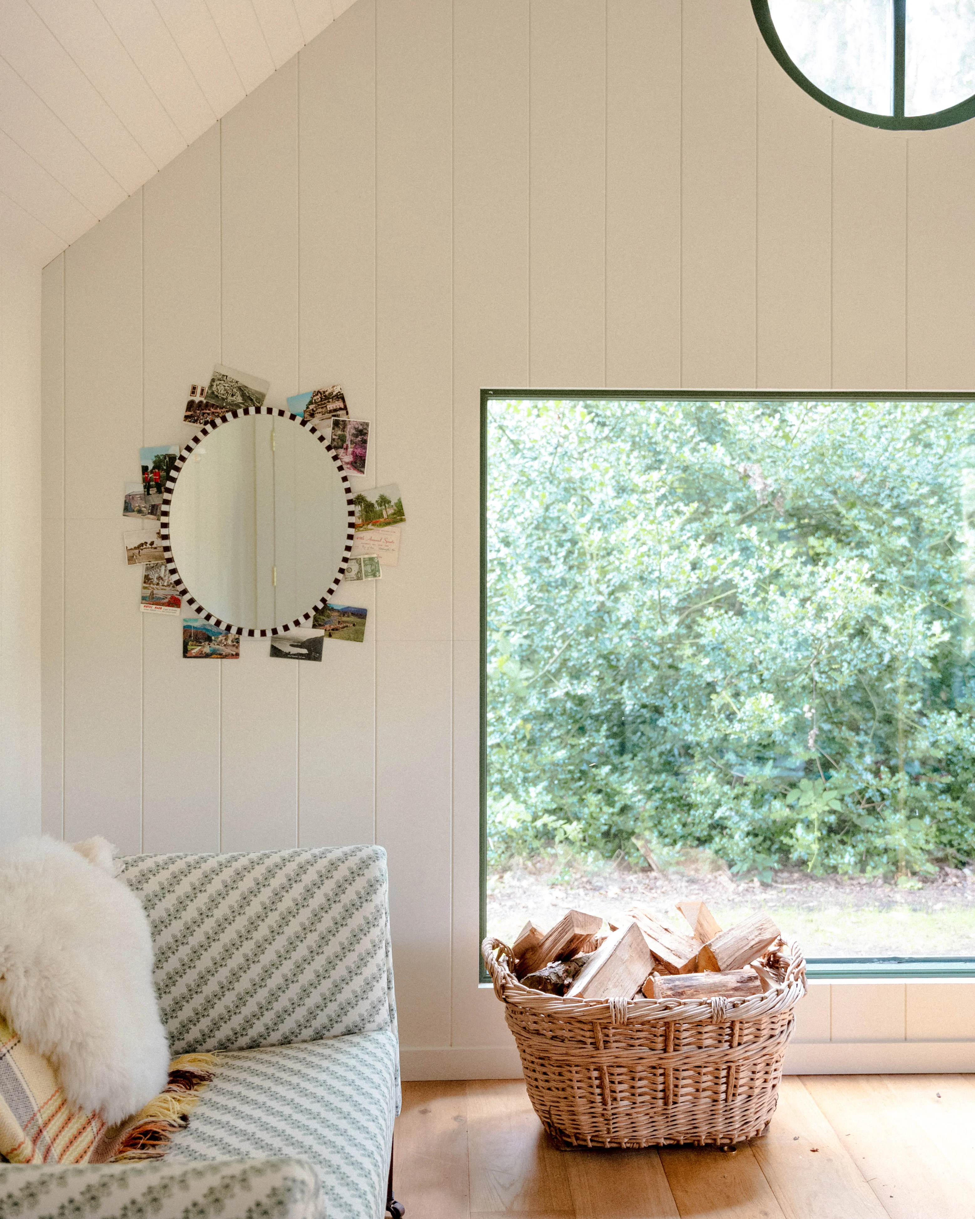 Pearl Oval Mirror, Chocolate - Image 7