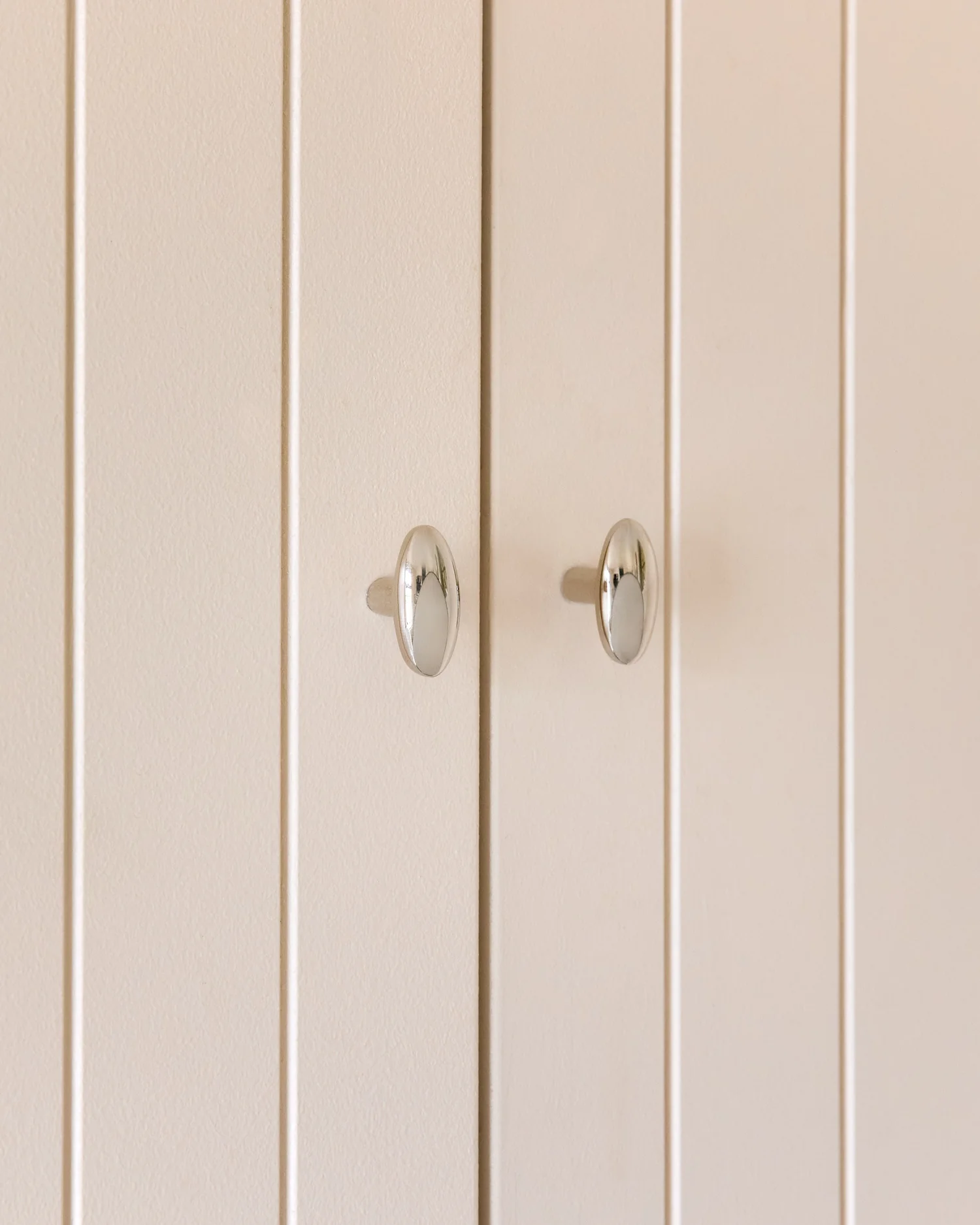 Polished Nickel Oval Knob - Image 3