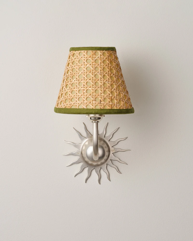 Sunburst Wall Light, Brushed Silver - Image 4