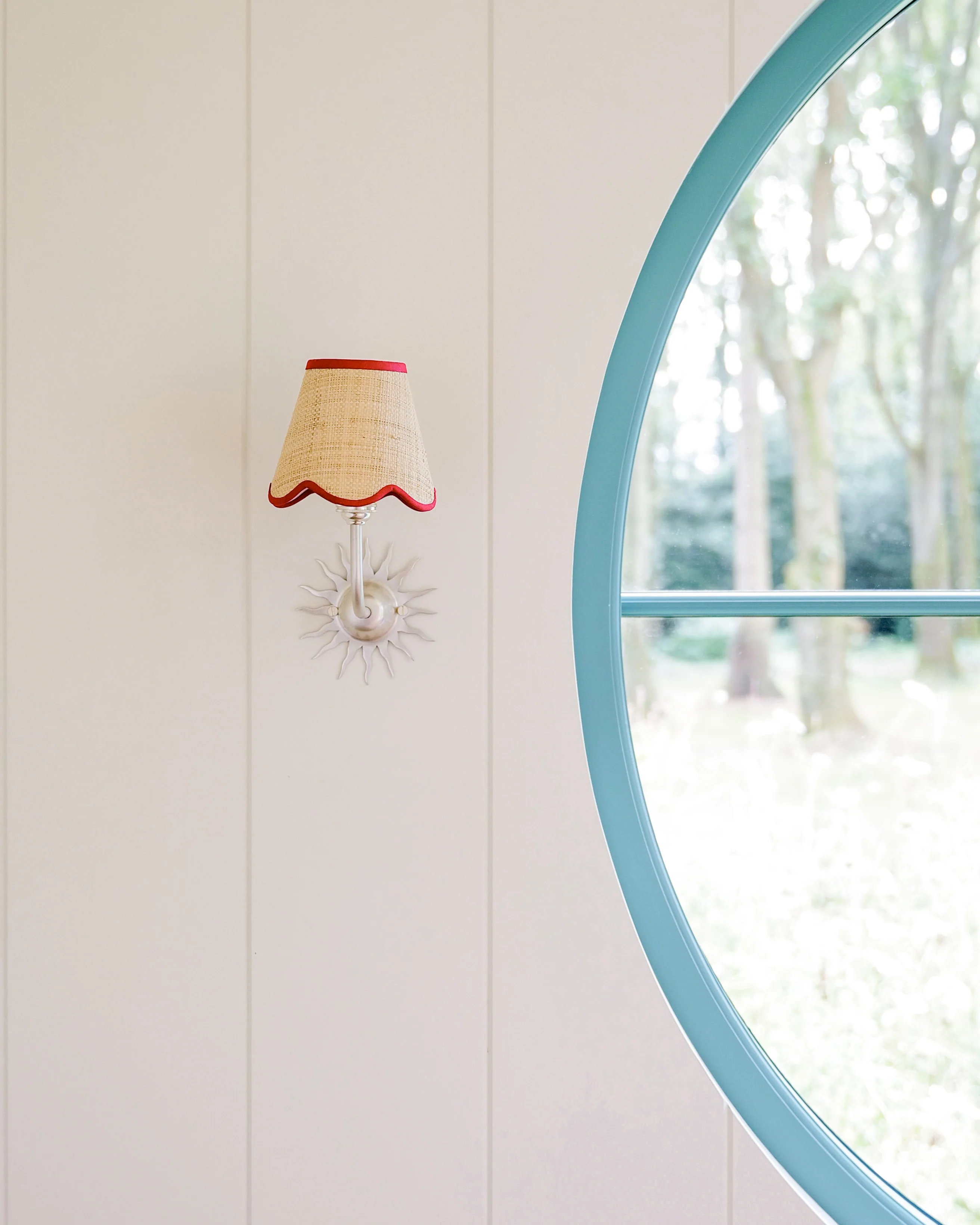 Sunburst Wall Light, Brushed Silver - Image 6