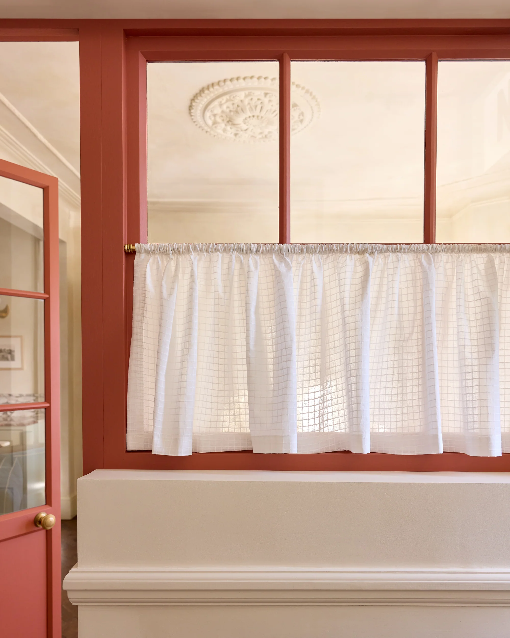 Tay Recess Cafe Curtain Rail Set - Image 3