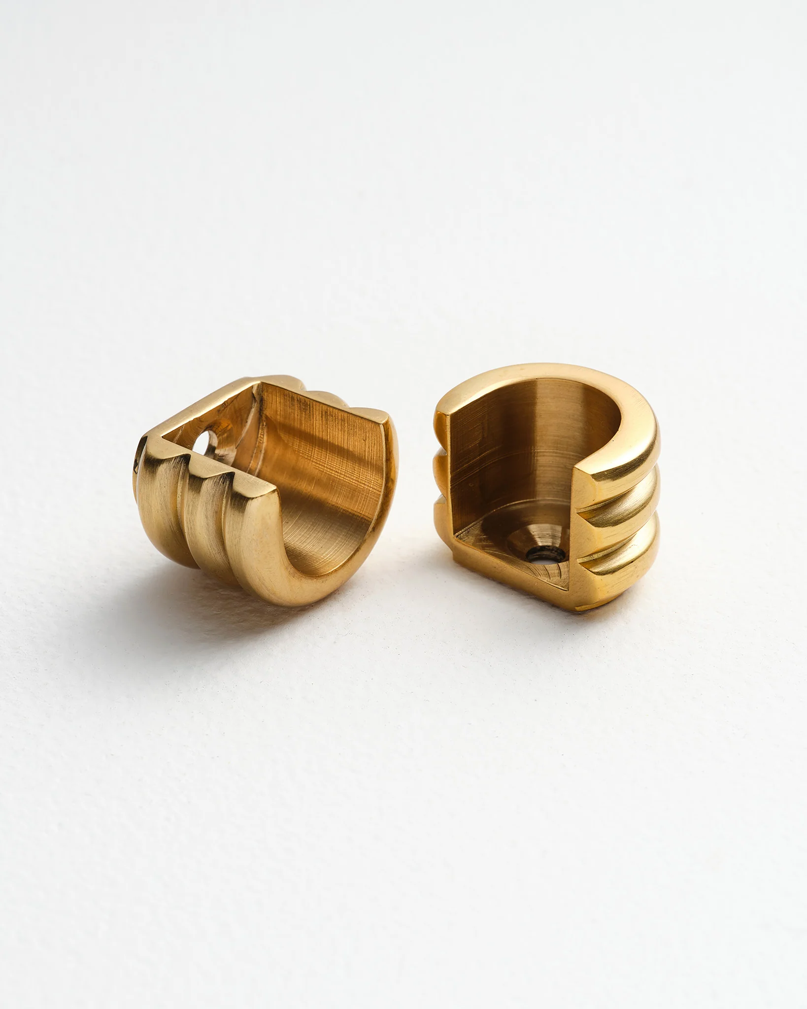 Tay Recess Curtain Rail End Brackets, Pair - Image 3