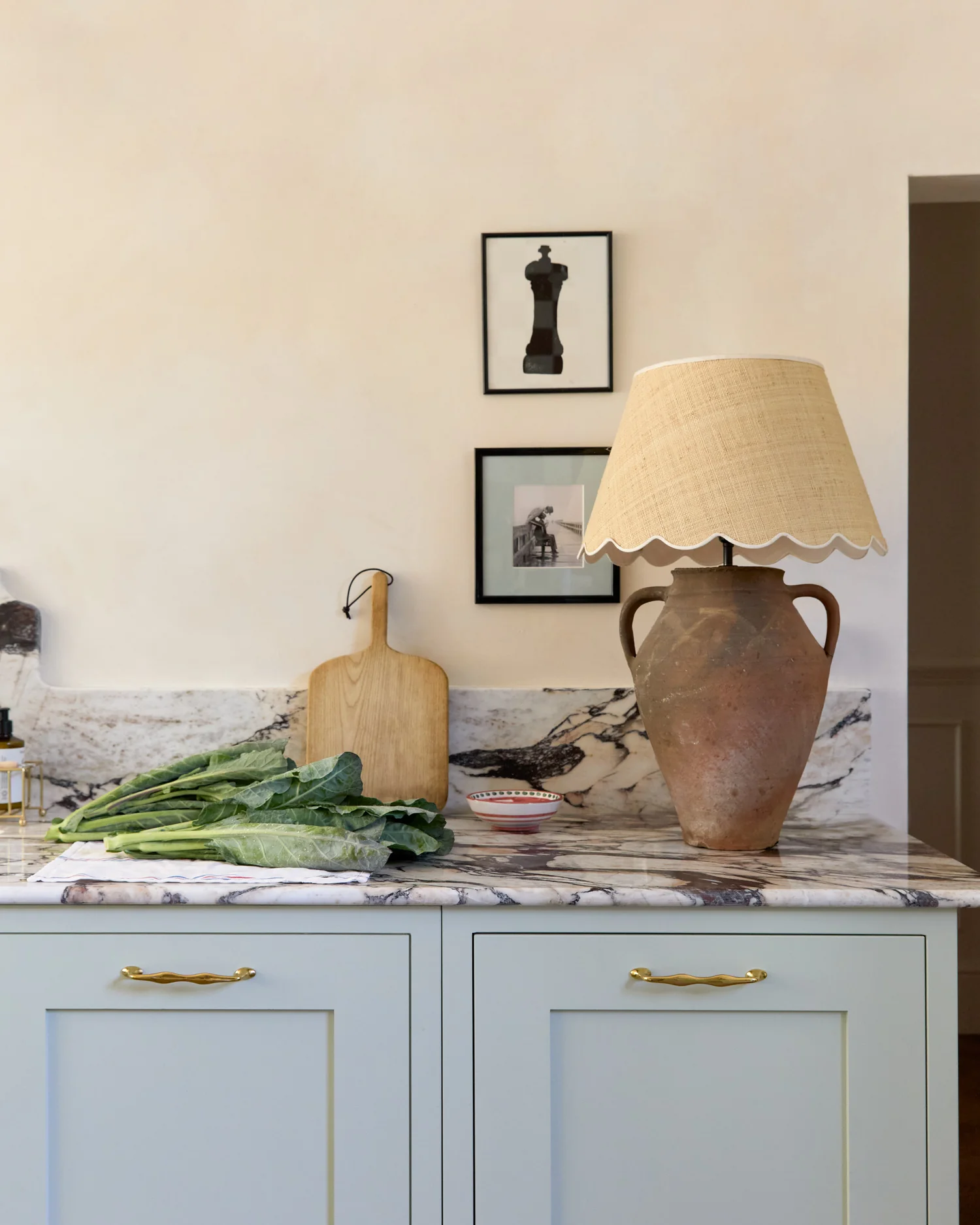 Wave Handle, Aged Brass - Image 6